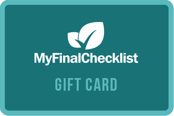 MyFinalChecklist Gift Card Logo